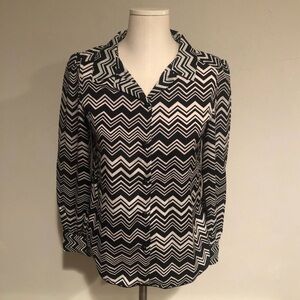 NWT - Missoni for Target Zig Zag Blouse
